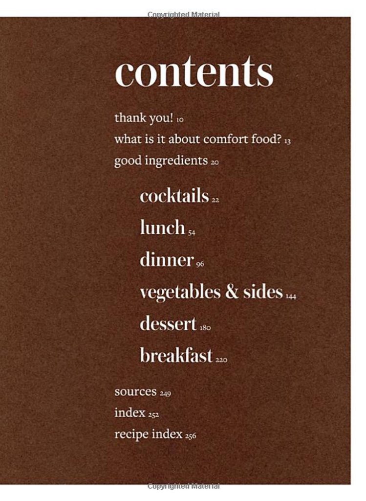 Modern Comfort Food Layout Design
