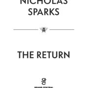 The Return Book Layout design