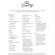Magnolia Table Book Layout Design