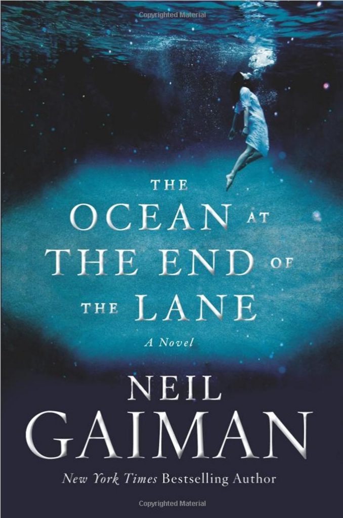 The Ocean at the End of the Lane Book Layout Design Sample