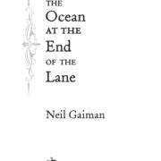 The Ocean at the End of the Lane Book Layout Design Sample