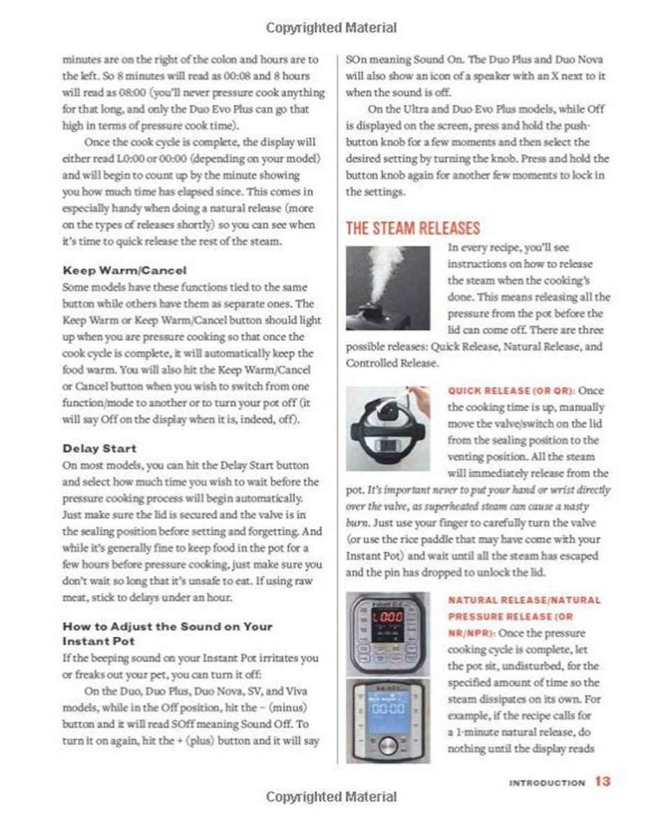 Cookbook Book Layout Design Of The Step by Step Instant Pot Cookbook book layout design of the step by step instant pot