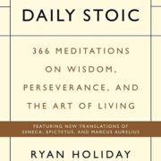 The Daily Stoic Book Layout Design