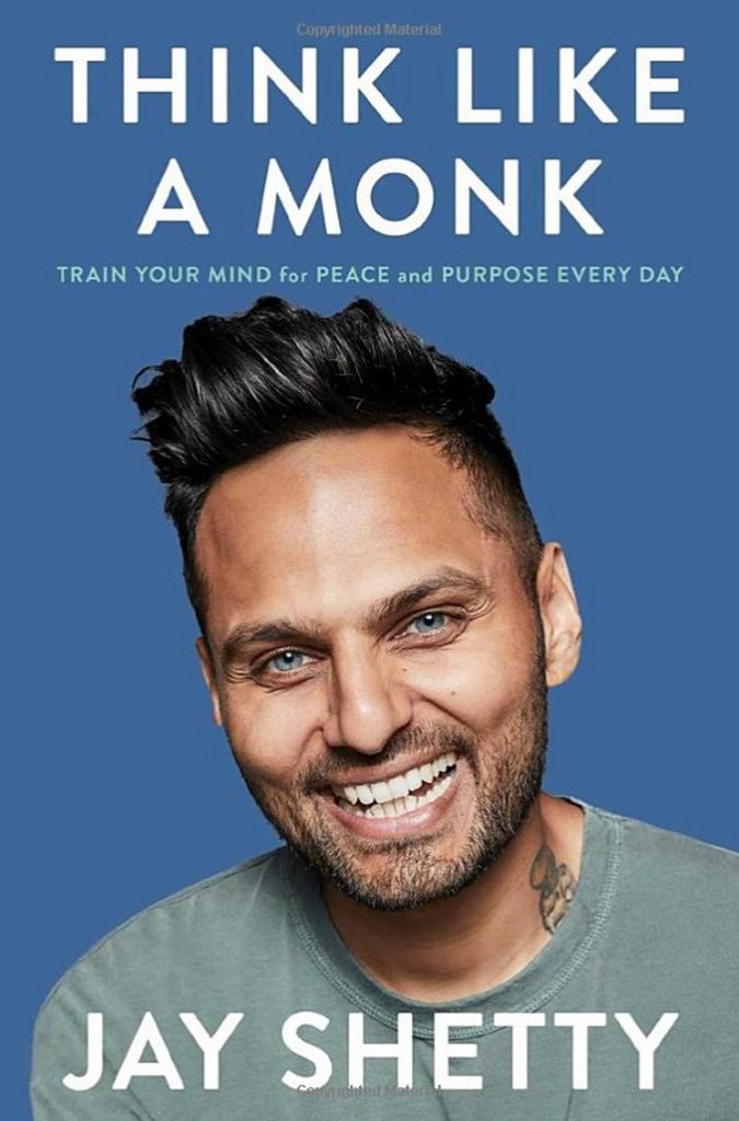 Layout Design of "Think Like a Monk" Paperback Boo