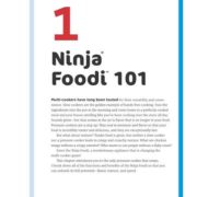 Layout Design of “Ninja Foodi” Cookbook (paperback)