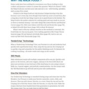 Layout Design of “Ninja Foodi” Cookbook (paperback)