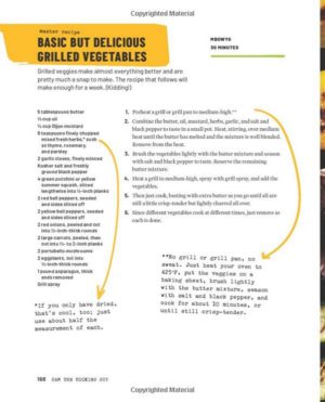 Cookbook layout design - "Sam the Cooking Guy" (paperback)