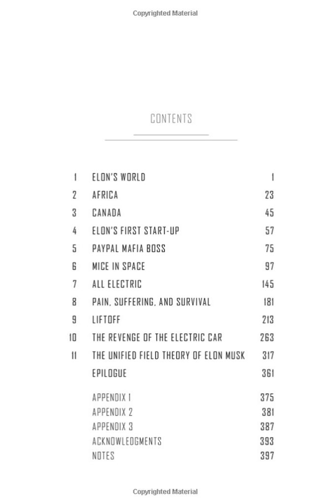 Layout Design of "Elon Musk" book (paperback)