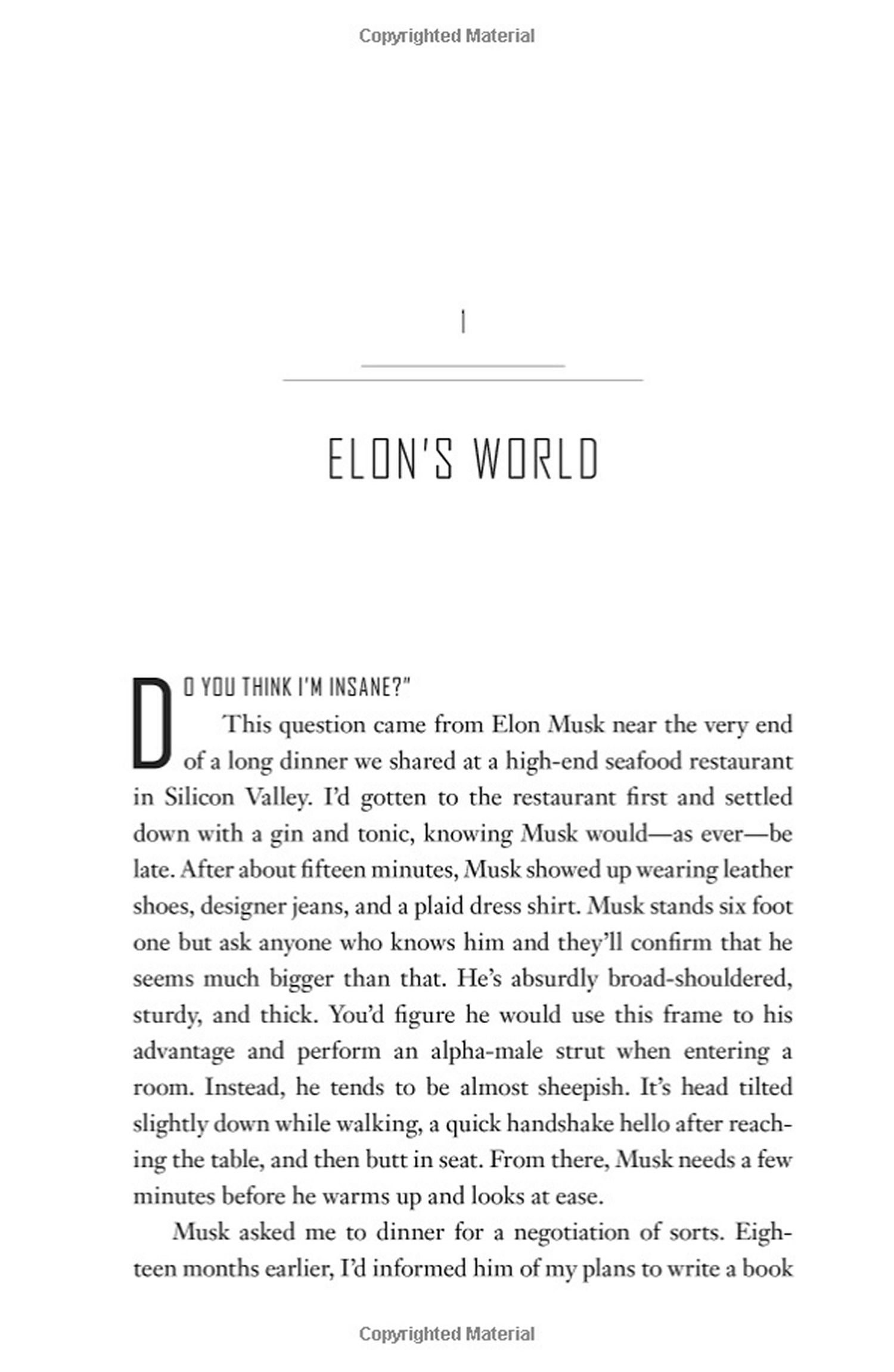 Layout Design of "Elon Musk" book (paperback)