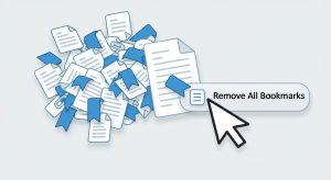 How to Remove All Bookmarks in Word Fast